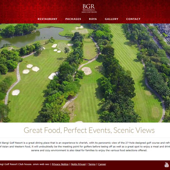 BGR Restaurant Bangi Golf Resort