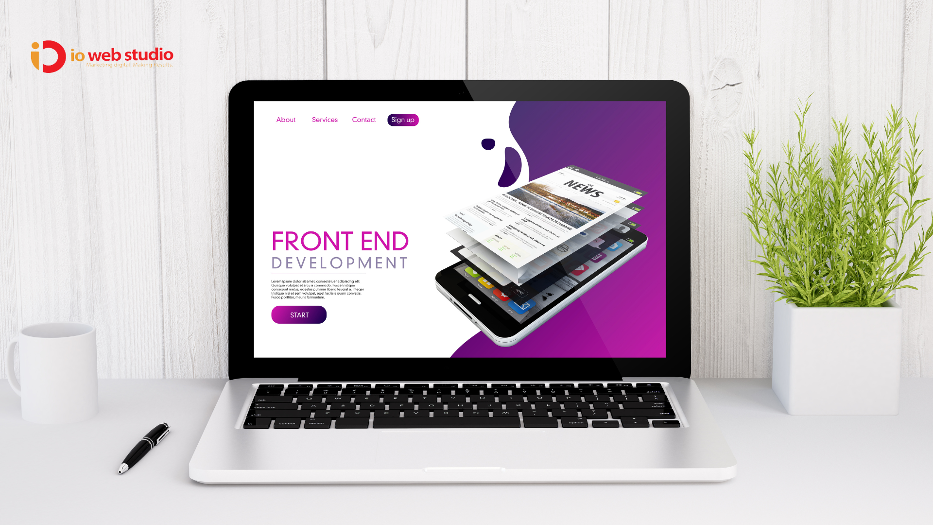 minimalist website design