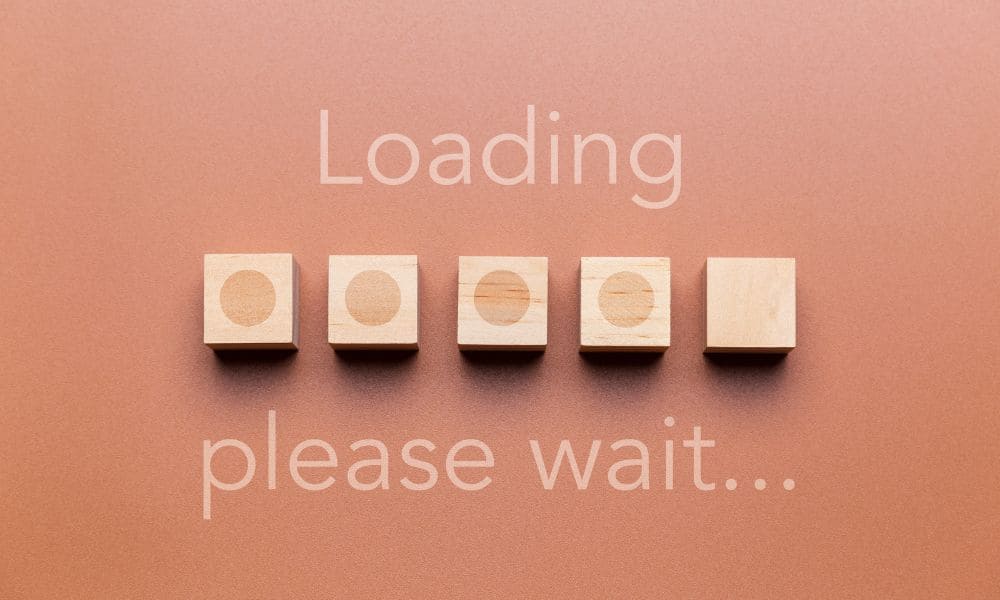 Neglecting Loading Speed, bad website design
