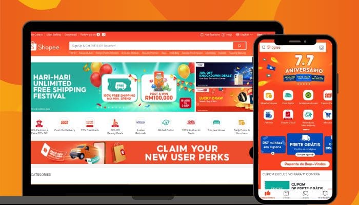 Shopee recognized the importance of mobile optimization for both user experience and search rankings.
