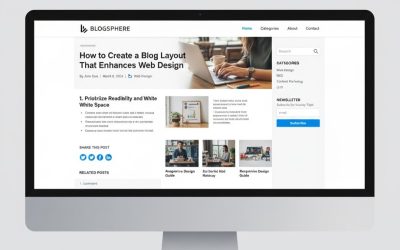 How to Create a Blog Layout That Enhances Web Design