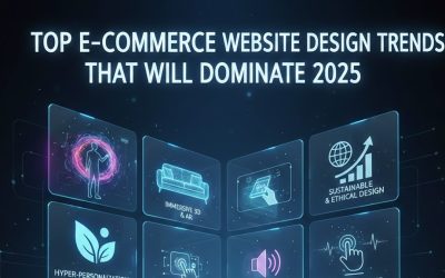 Top E-Commerce Website Design Trends That Will Dominate 2025