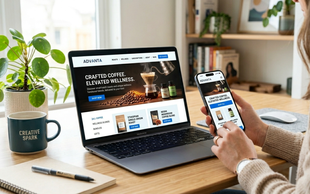 digital marketing professional and trustworthy website design example