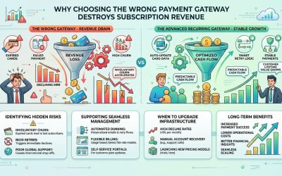 Why Choosing the Wrong Payment Gateway Destroys Subscription Revenue